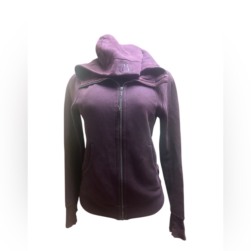 Lululemon Purple Zip-Up Hoodie